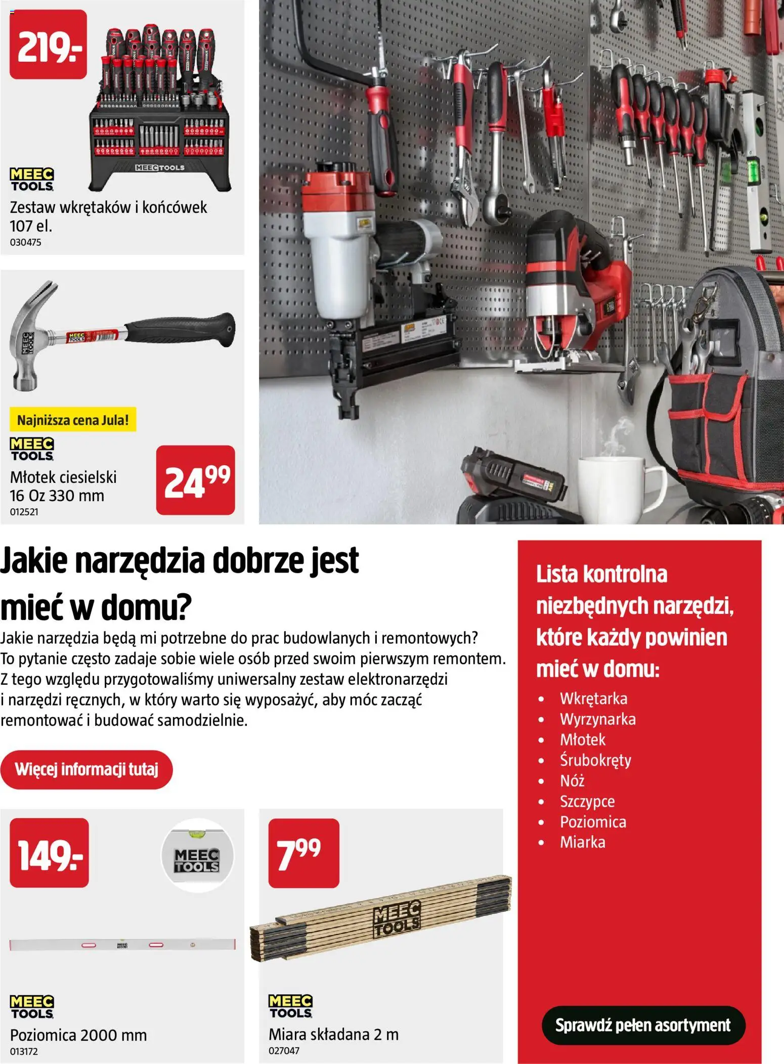 Jula gazetka - Rozpocznij jesienne majsterkowanie od 10.09.2026 | Strona: 24 | Produkty: Śrubokręty, Narzędzia