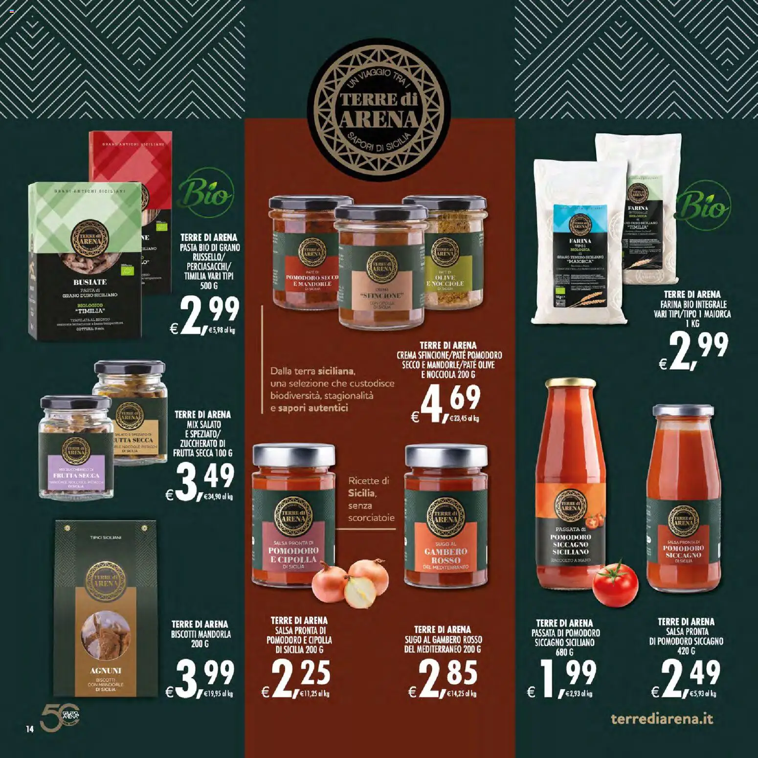 Volantino Decò del 21/07/2026 | Pagina: 14 | Prodotti: Paté, Olive, Farina, Terra