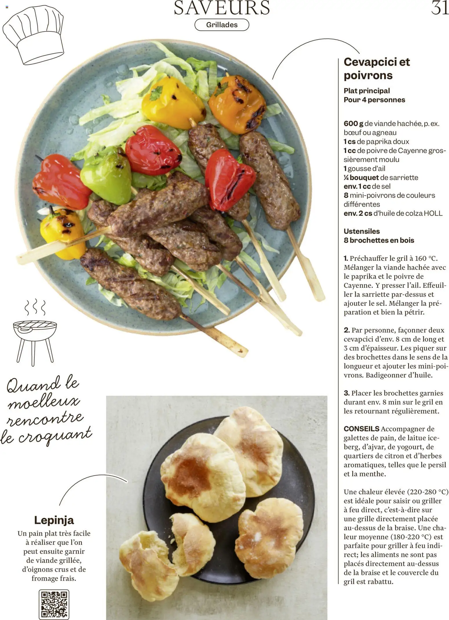 Migros aktionen Magazine FR – gültig ab 10.06.2026 | Seite: 31 | Produkte: Cevapcici, Griller