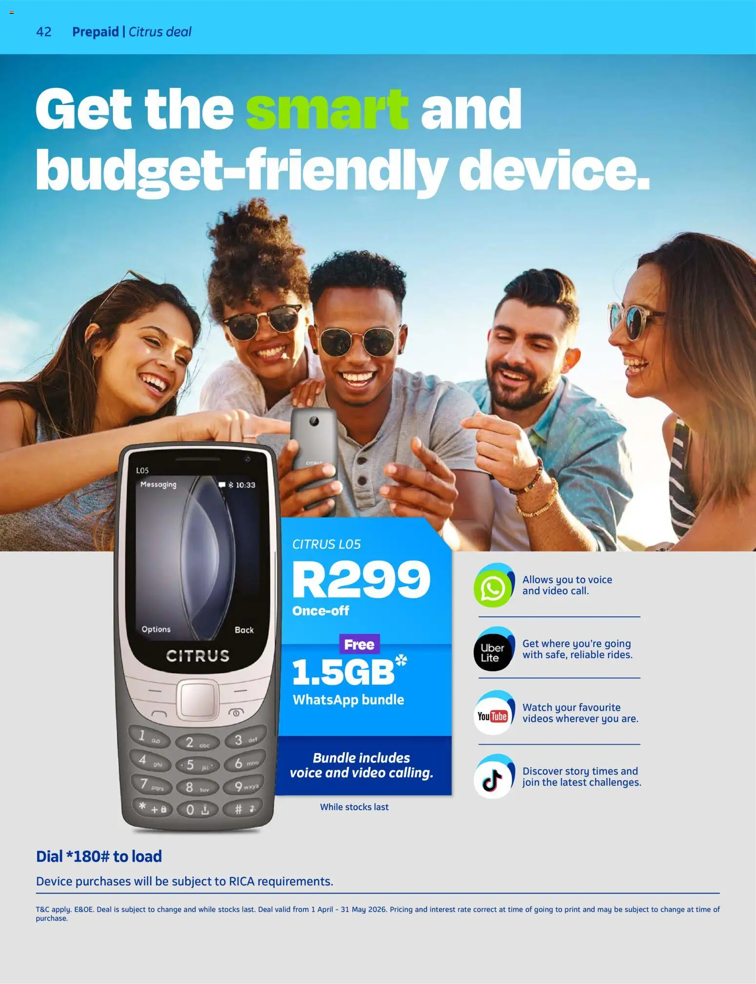 New Telkom catalogue – valid from 01.04.2026 | Page: 40 | Products: Watch