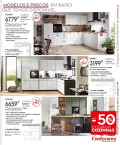 Pré-visualização Conforama folheto válido de 16.04.2026 | Página: 39 | Produtos: Revestimento de parede, Bancada