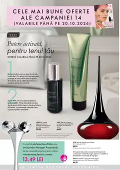 Ofertele Oriflame valabile de la 14.10.2026