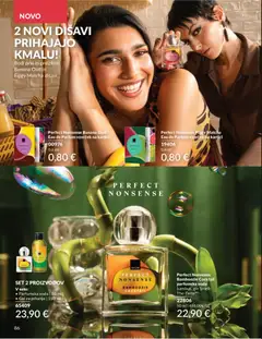 Avon katalog akcije – veljaven od 01.06.2026 | Stran: 86 | Izdelki: Gel za prhanje, Parfum, Voda, Parfumska voda