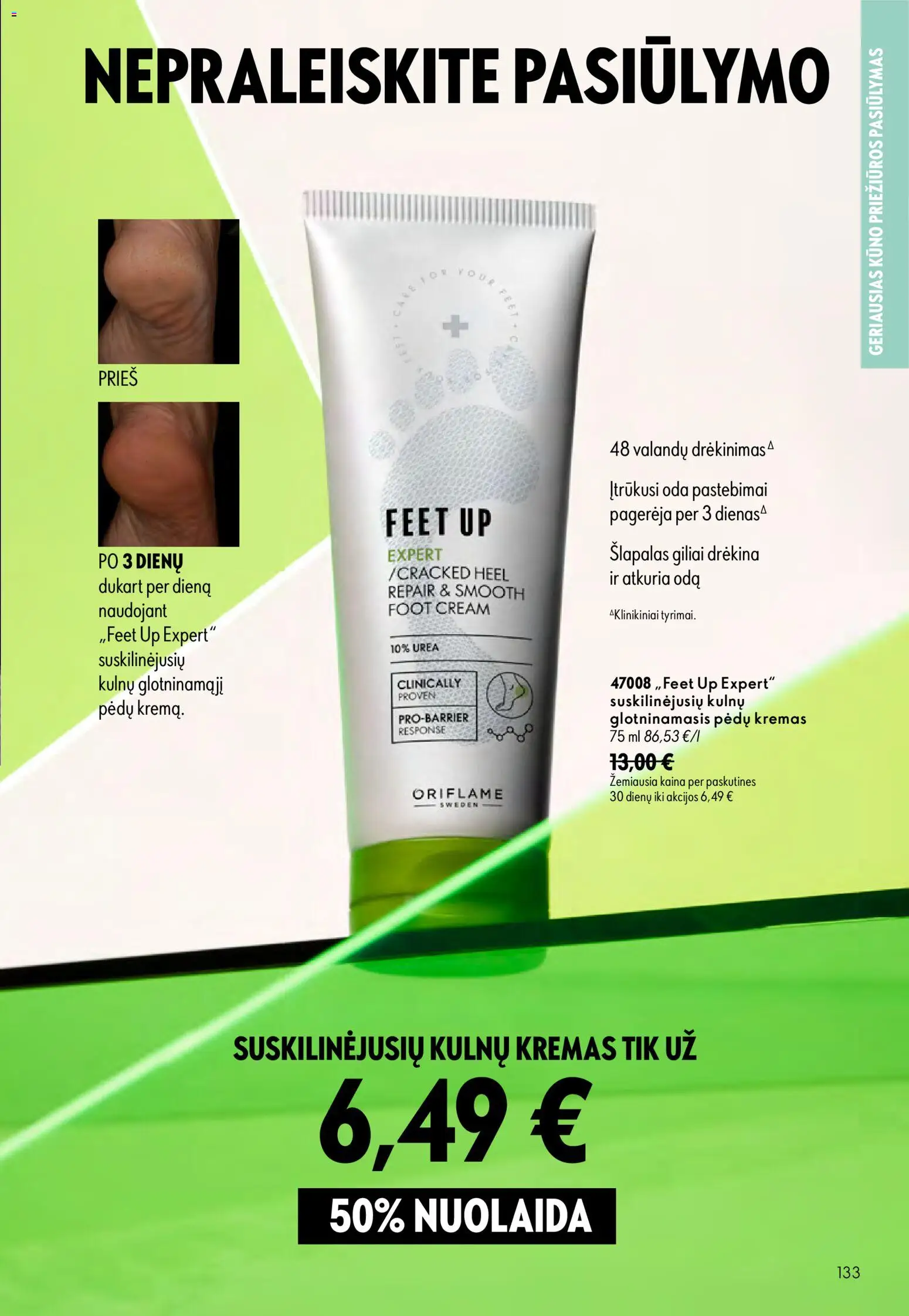 Oriflame akcijos nuo 2026.08.05 | Puslapis: 133 | Prekių: Kremas