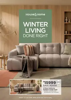 House and Home specials catalogue – valid from 08.06.2026