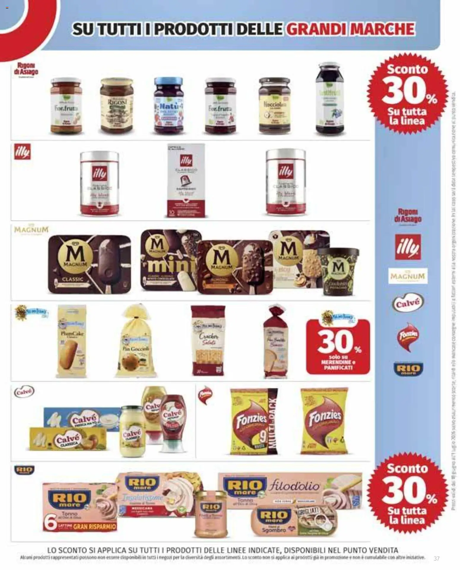 Volantino COOP del 11.06.2026 | Pagina: 37 | Prodotti: Frutta, Tonno, Merendine, Sgombro