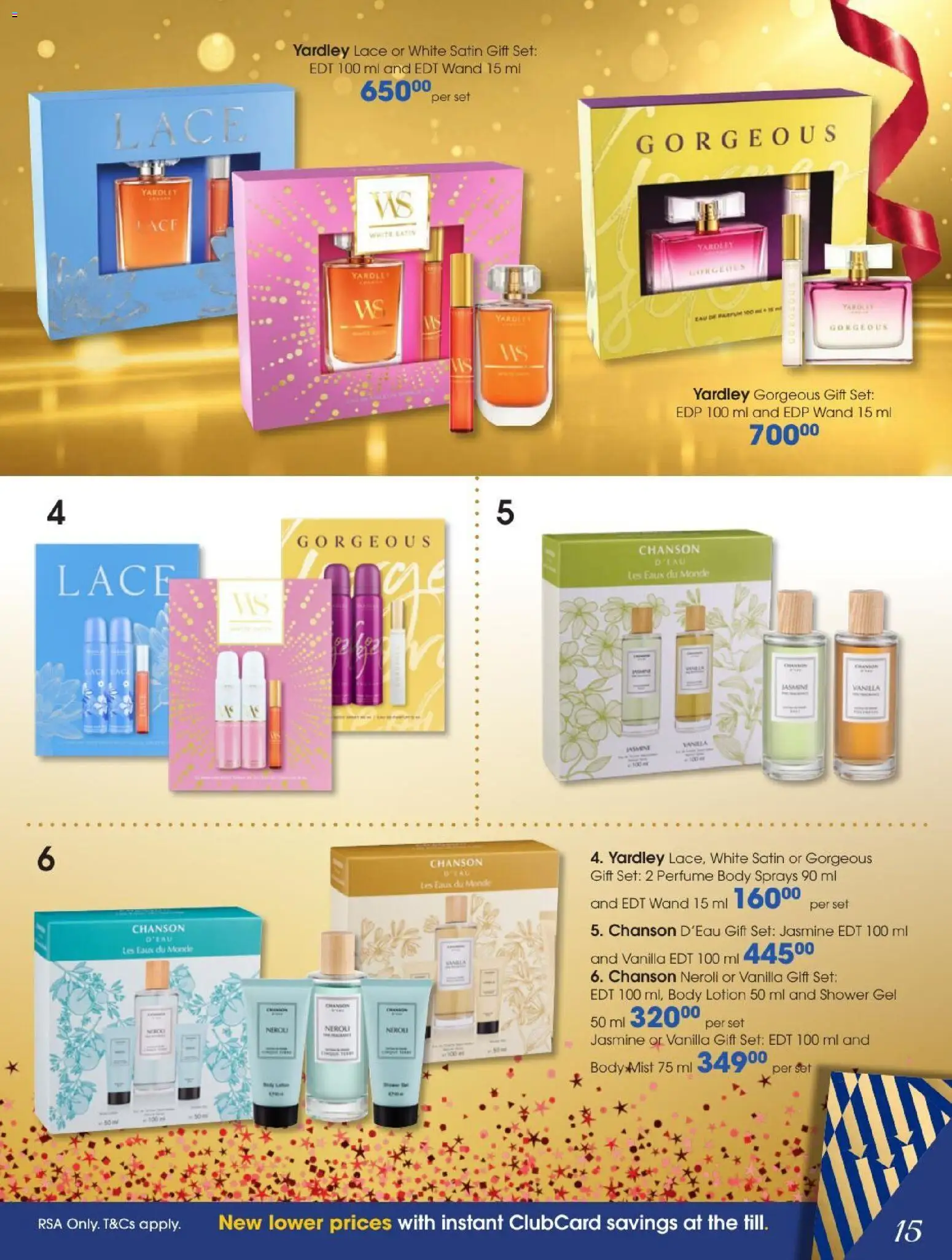 New Clicks catalogue – valid from 27/10/2026 | Page: 15 | Products: Shower, Perfume, Shower gel, Lotion