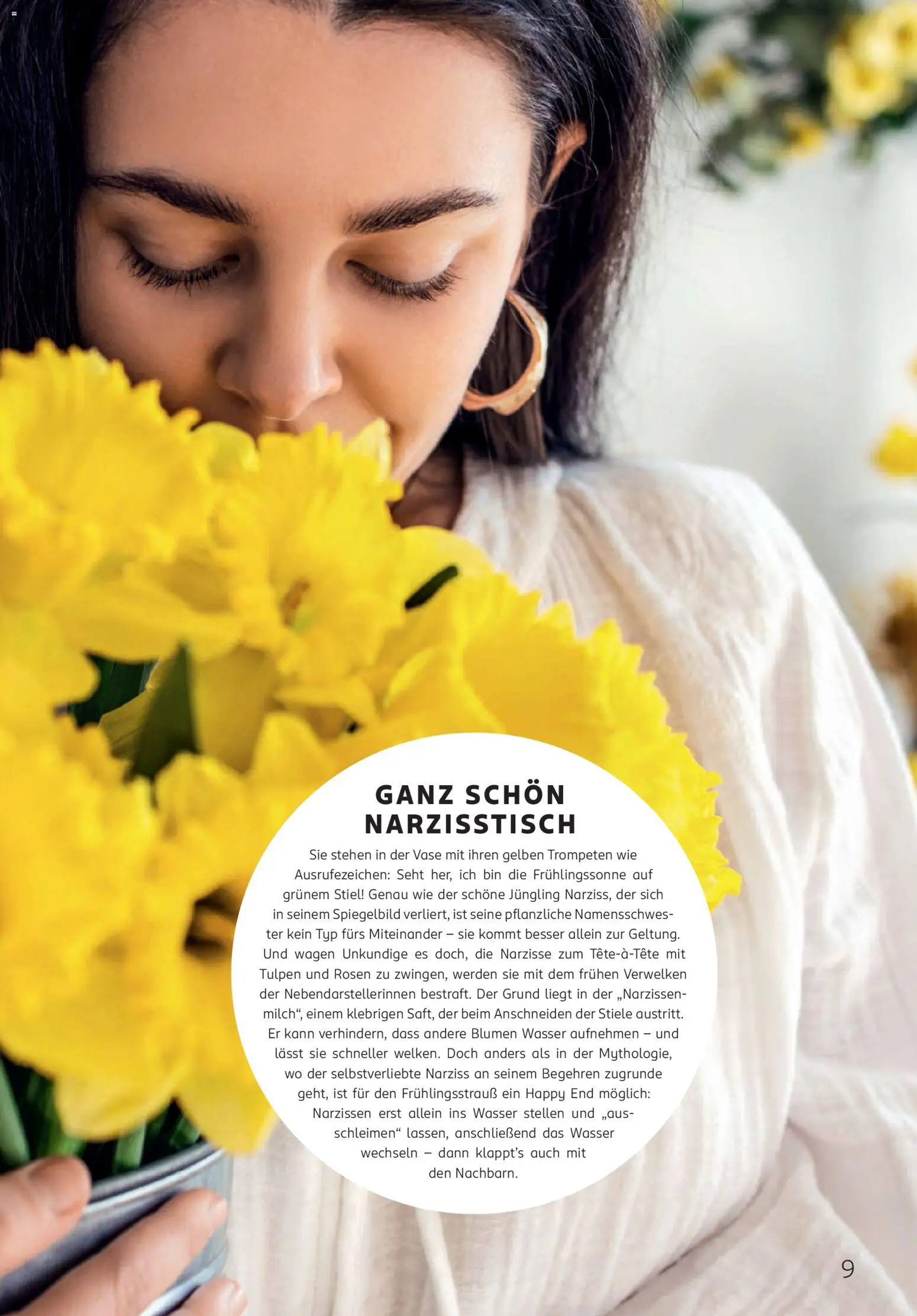 Rossmann Centaur – gültig ab 01.04.2026 | Seite: 9 | Produkte: Blumen, Vase, Wasser