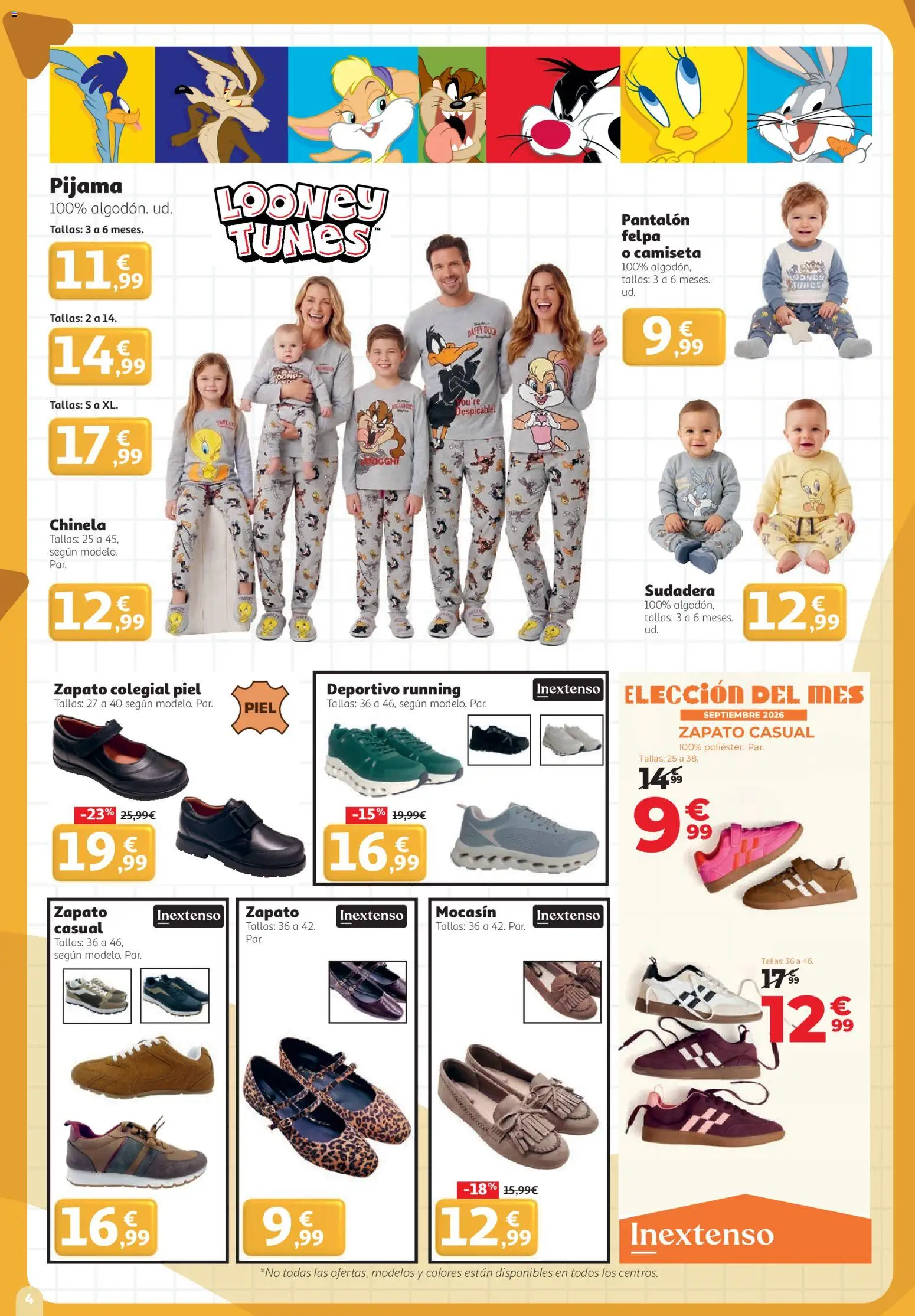 Alcampo - HP Nacional │ válido desde el 27/08/2026 | Página: 4 | Productos: Sudadera, Pijama