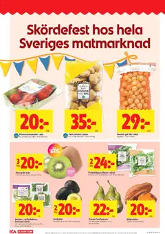 ICA Kvantum erbjudanden - Förhandsvisning av reklamblad från butik ICA Kvantum aktuell från 07/09/2026 | Sida: 2 | Produkter: Avokado, Spenat, Potatis, Socker