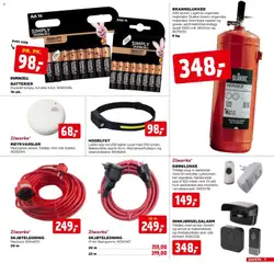 Forhåndsvisning av Jem & Fix kundeavis gyldig fra 20/09/2026 | Side: 9 | Produkter: Røykvarsler, Skjøteledning, Batterier