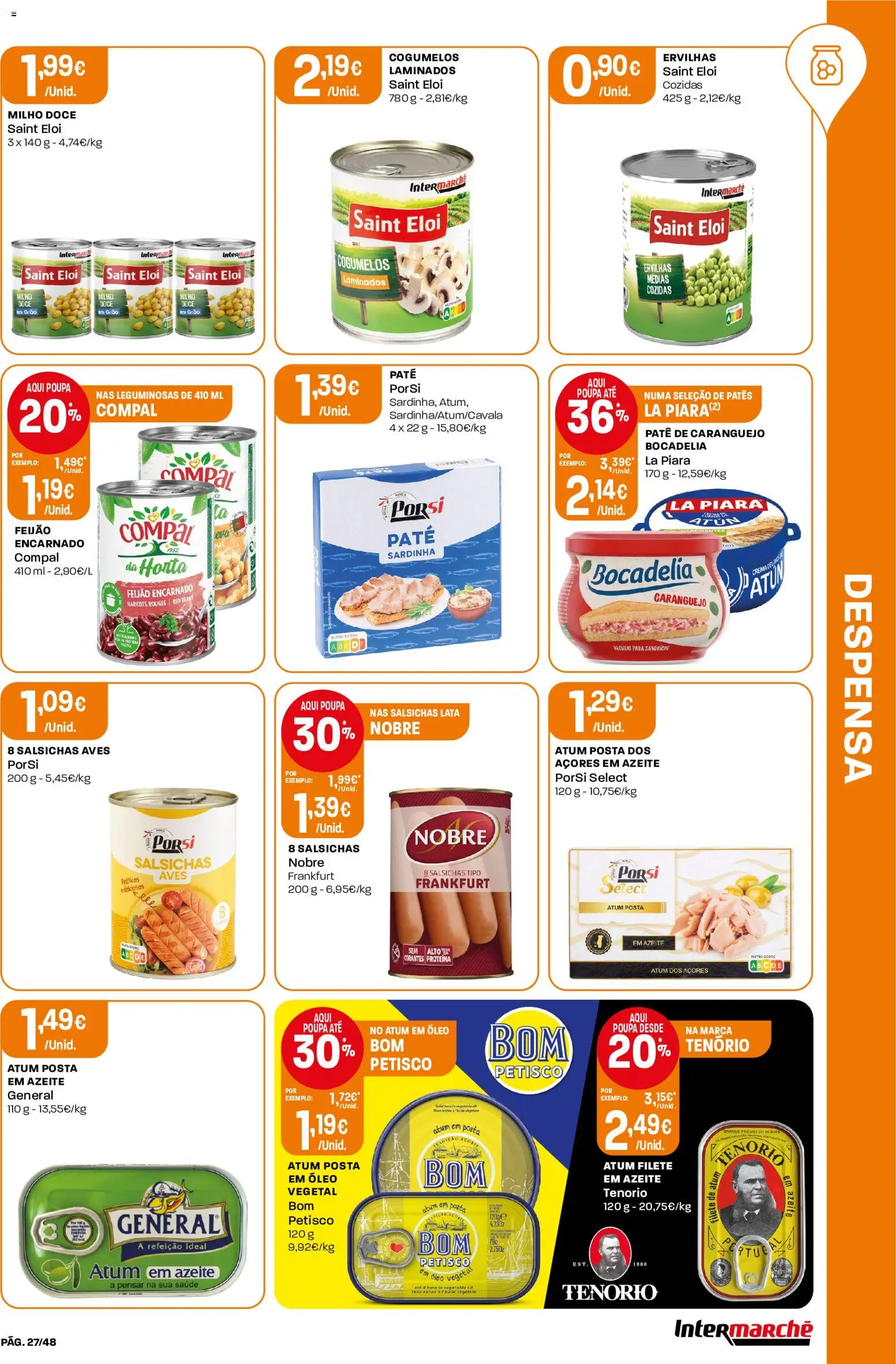 Intermarché folheto │ válido de 27/08/2026 | Página: 27