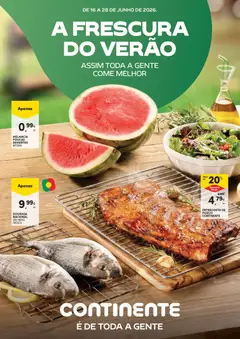 Pré-visualização Continente - Frescos Frescura do Verão válido de 16.06.2026