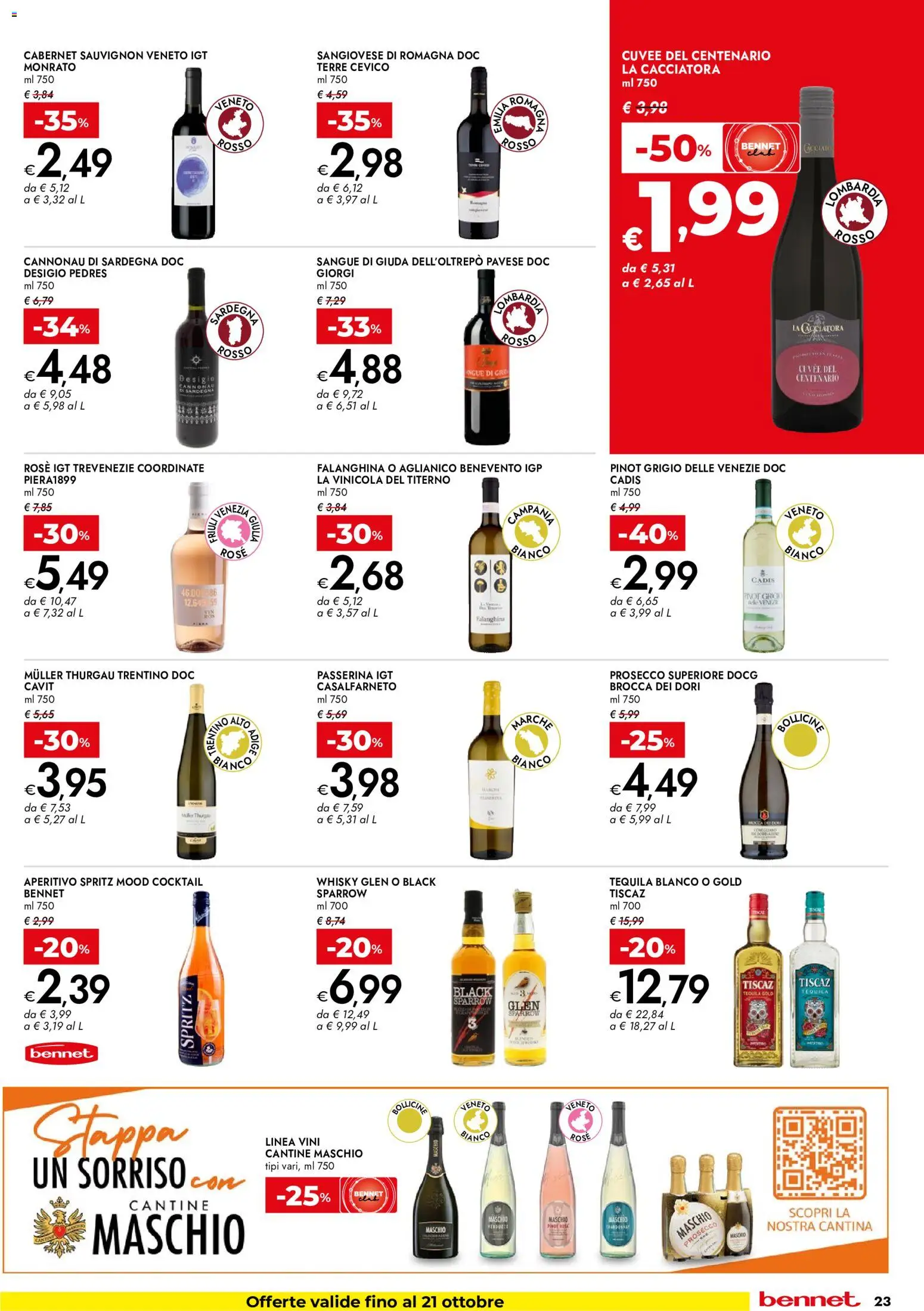 Volantino bennet del 08/10/2026 | Pagina: 23