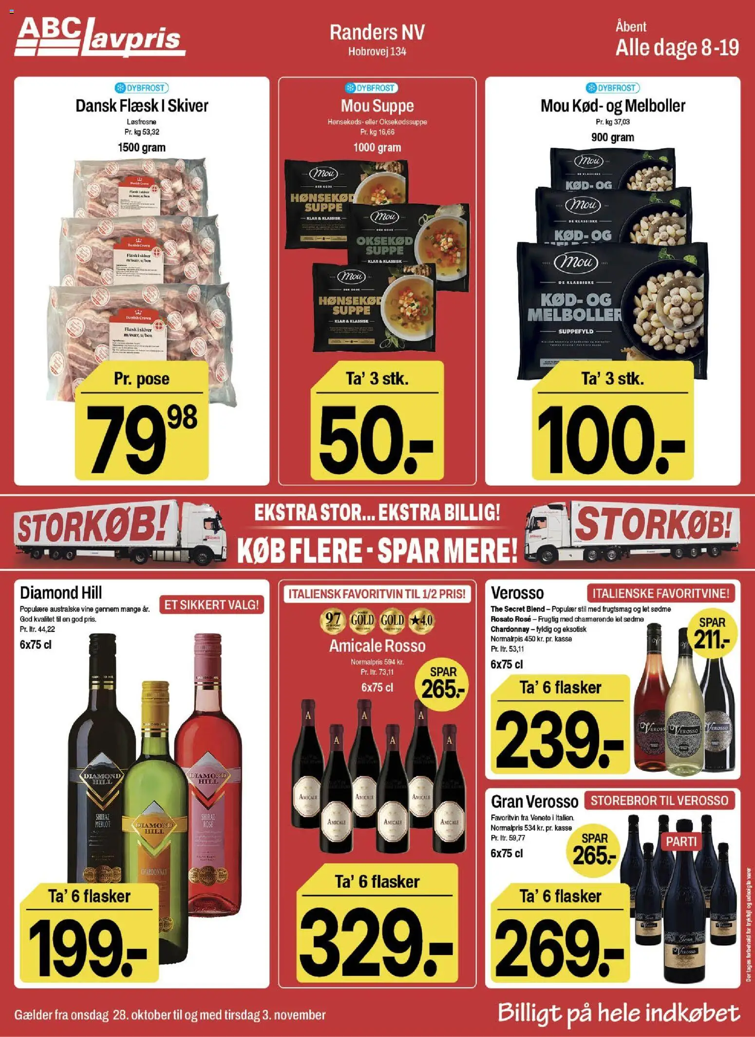Abc Lavpris tilbudsavis – gyldig fra 30/10/2026 | Side: 8 | Produkter: Oksekød, Suppe