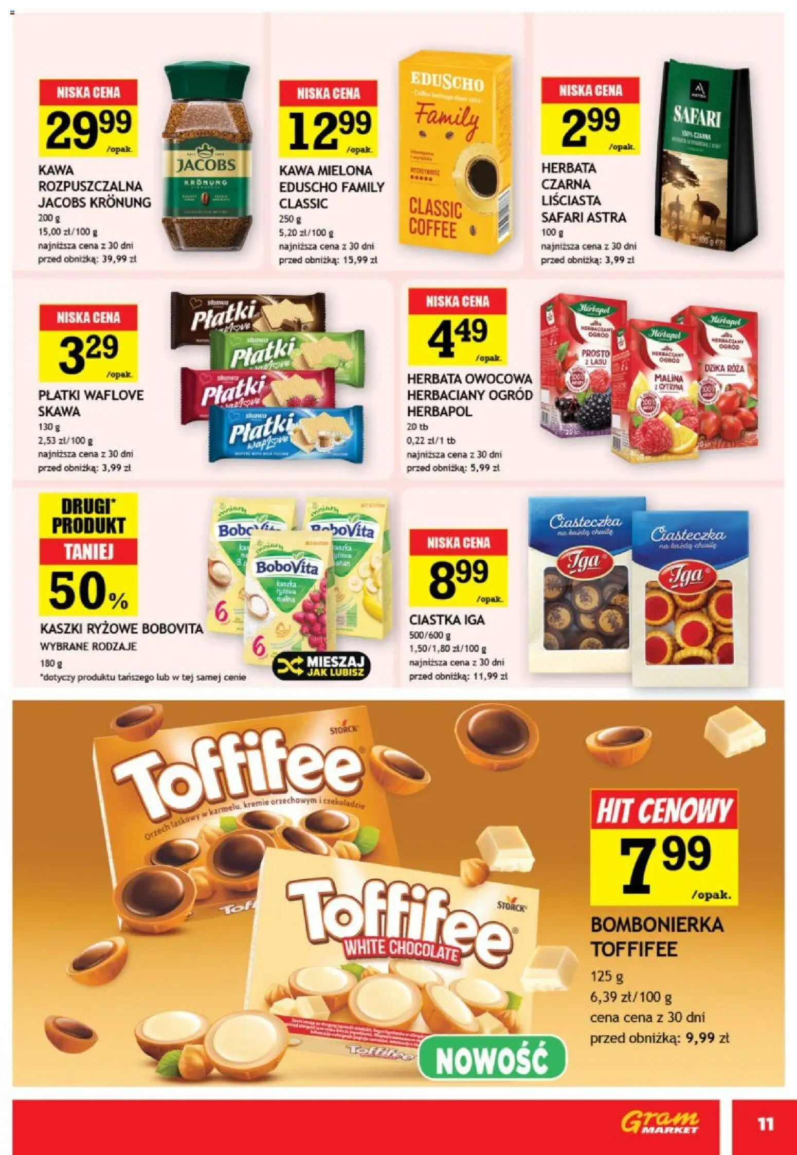 Gram Market gazetka od 21.10.2026 | Strona: 11 | Produkty: Cytryna, Malina, Herbata, Ciasteczka