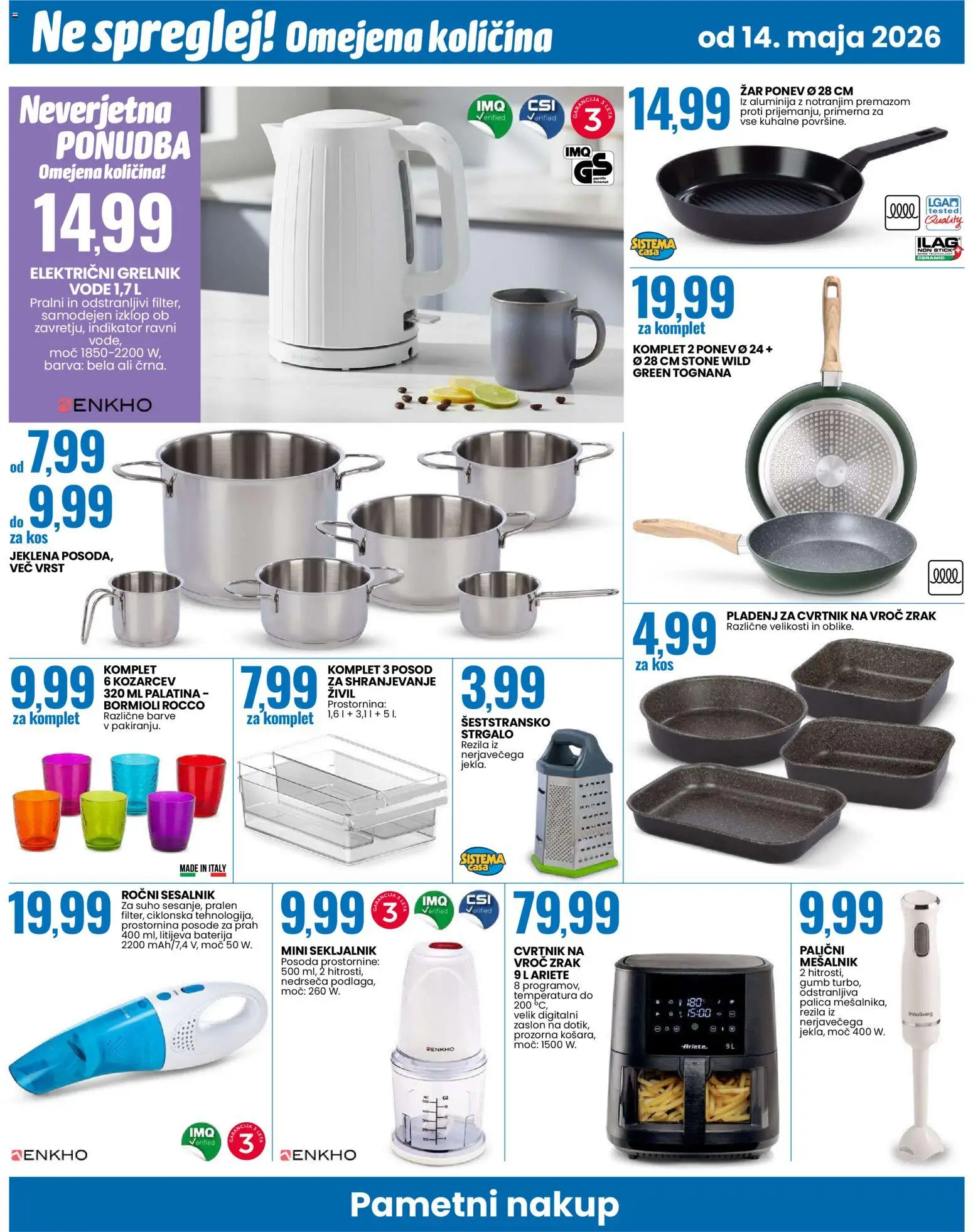 Novi Eurospin katalog ponudbe – veljaven od 14.05.2026 | Stran: 14