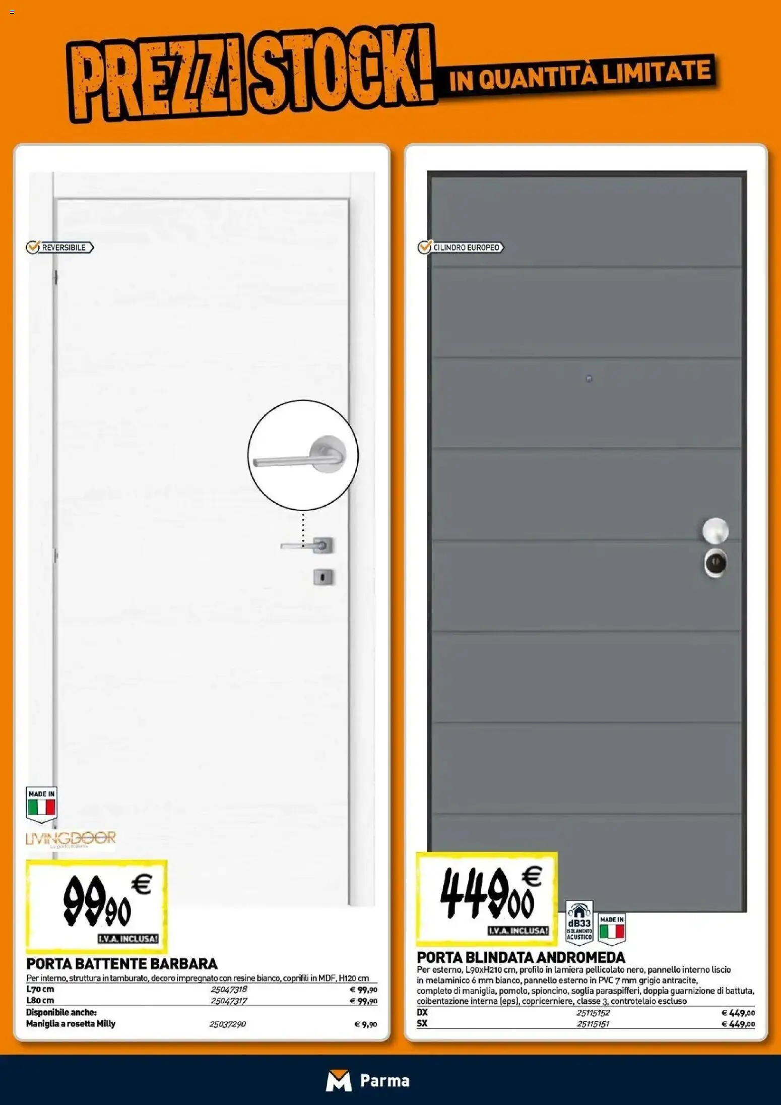 Nuovo TECNOMAT catalogo Parma dal 24/09/2026 > offerte anteprima 🛍️ | Pagina: 12 | Prodotti: Porta