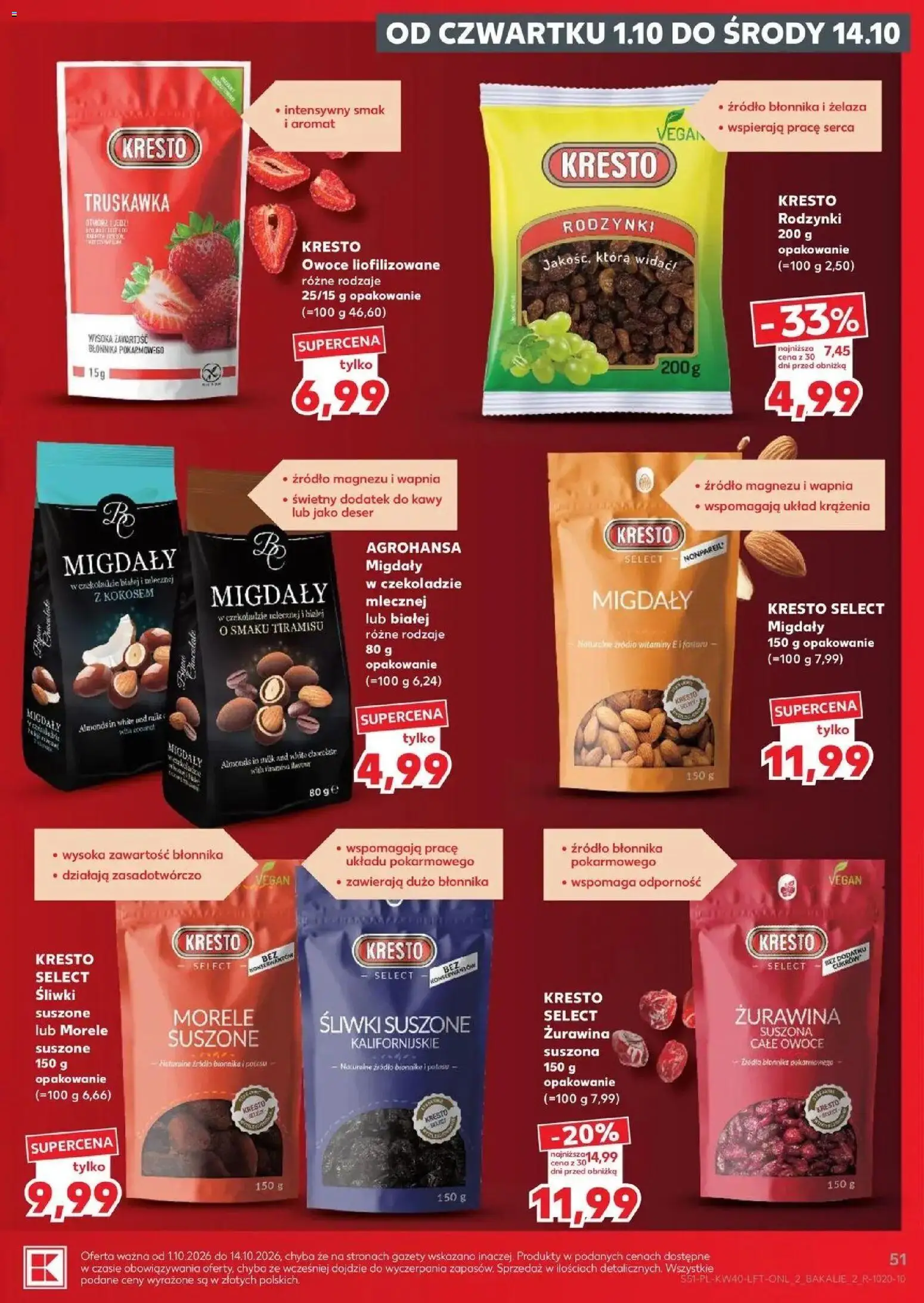 Kaufland gazetka od 01.10.2026 - od jutra PDF | Strona: 51