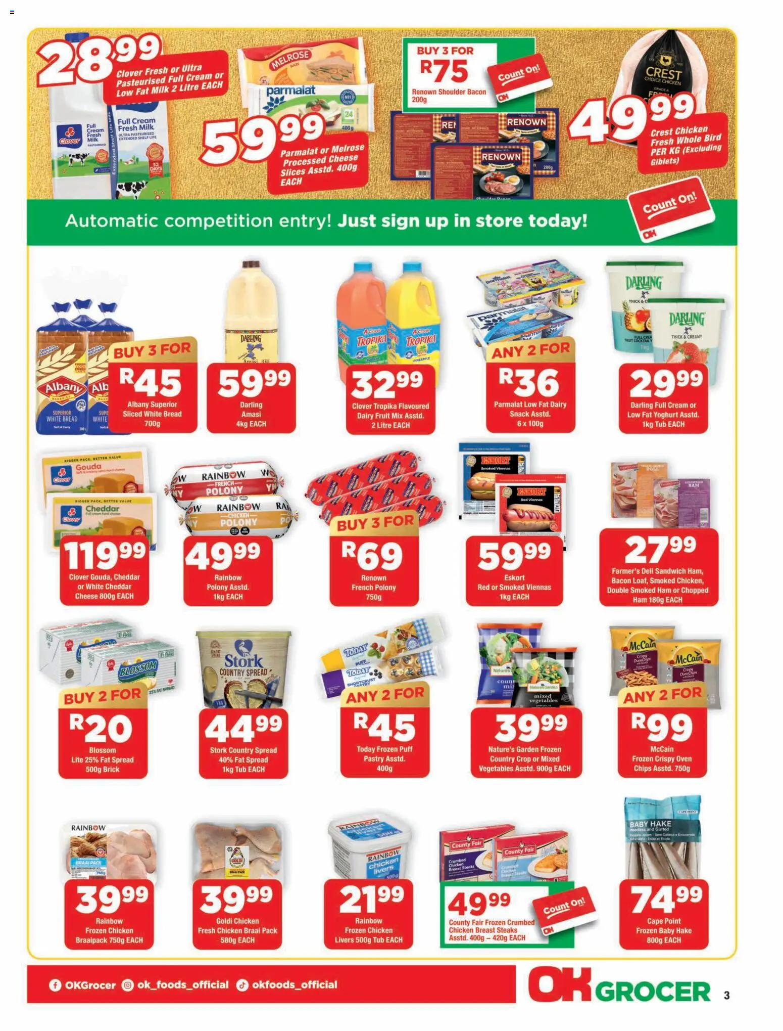 New OK Foods catalogue – valid from 23/09/2026 | Page: 3