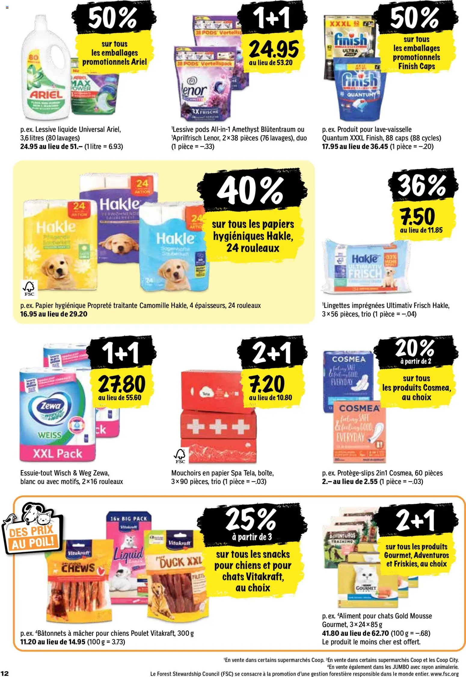 Coop aktionen FR – gültig ab 24.09.2026 | Seite: 12