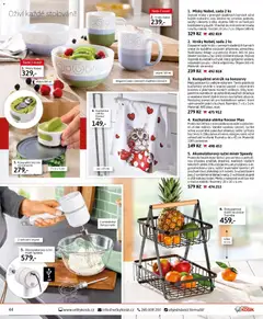 Náhled letáku Velký Košík katalog červenec 2026 od 01.07.2026 | Strana: 44 | Produkty: Talíře, Ovoce, Dezerty, Mixér