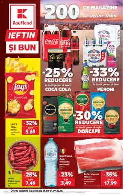 Ofertele Kaufland valabile de la 26.08.2026