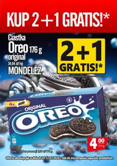 Pogląd oferty "Prim Market promocja - Ciastka Oreo" - ważna od 10.07.2026
