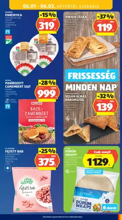 PARENYICA, fokhagymás vagy füstölt, 105 g/darab - amely érvényes a következő dátumtól: 28.05.2026 | Oldal: 37