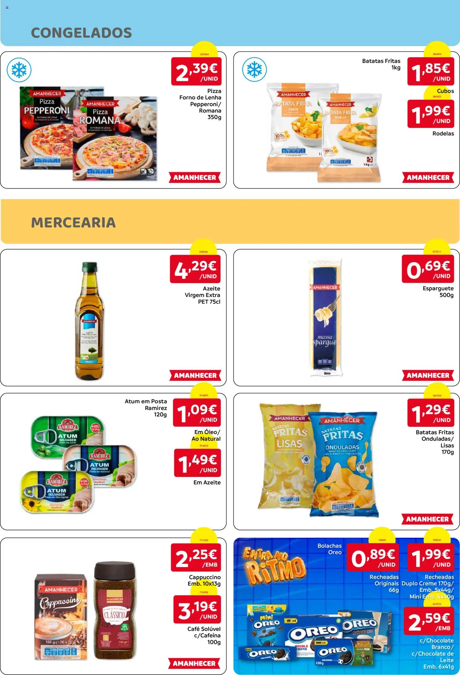 Amanhecer folheto │ válido de 17/09/2026 | Página: 7 | Produtos: Batatas, Café solúvel, Café, Creme