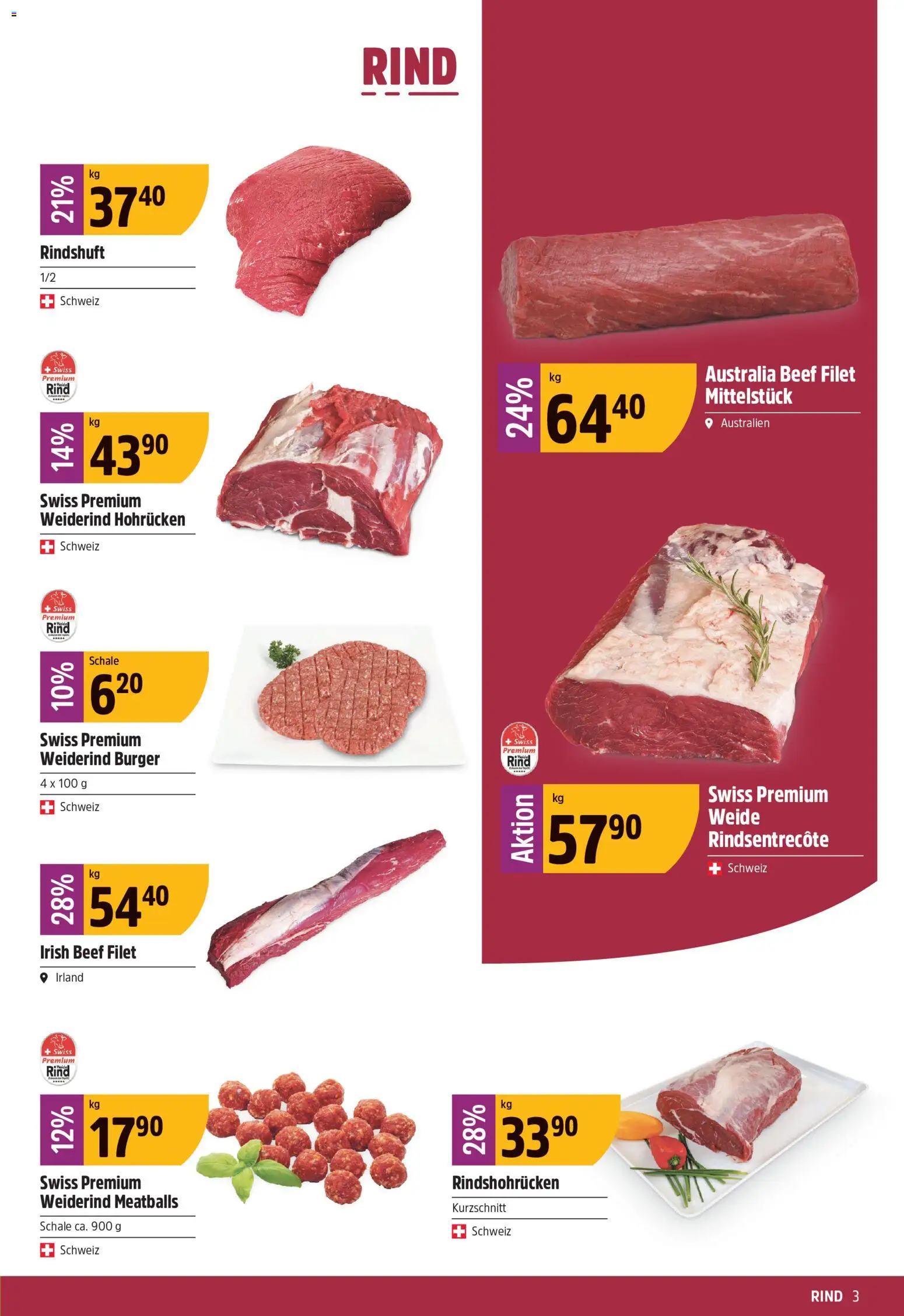 TopCC aktionen – gültig ab 28.09.2026 | Seite: 3 | Produkte: Burger