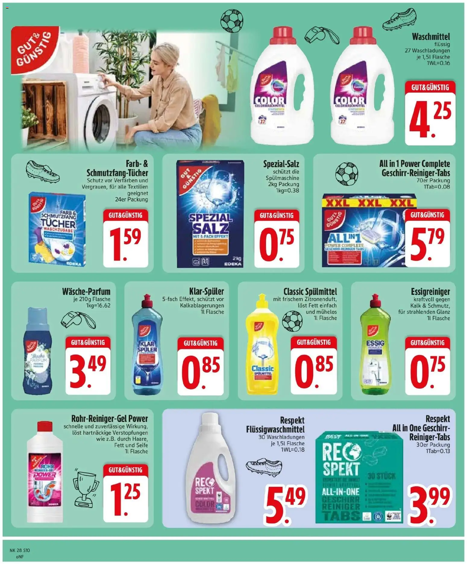 Edeka - EDEKA: Wochenangebote – gültig ab 05.07.2026 | Seite: 12 | Produkte: Essig, Parfüm, Seife, Salz