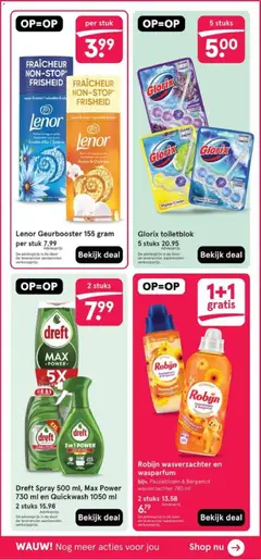 Etos folder - Voorbeeld van een folder van Etos, geldig van 31-08-2026 | Pagina: 47 | Producten: Wasverzachter, Robijn