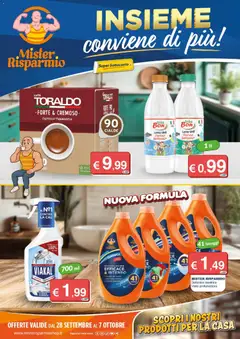 Anteprima del volantino Mister Risparmio volantino valido a partire dal 28/09/2026