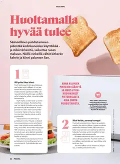 K-Citymarket-mainoslehti voimassa 30/09/2026 alkaen | Sivu: 34 | Tuotteet: Keittotaso, Liesi, Kahvinkeitin, Voi