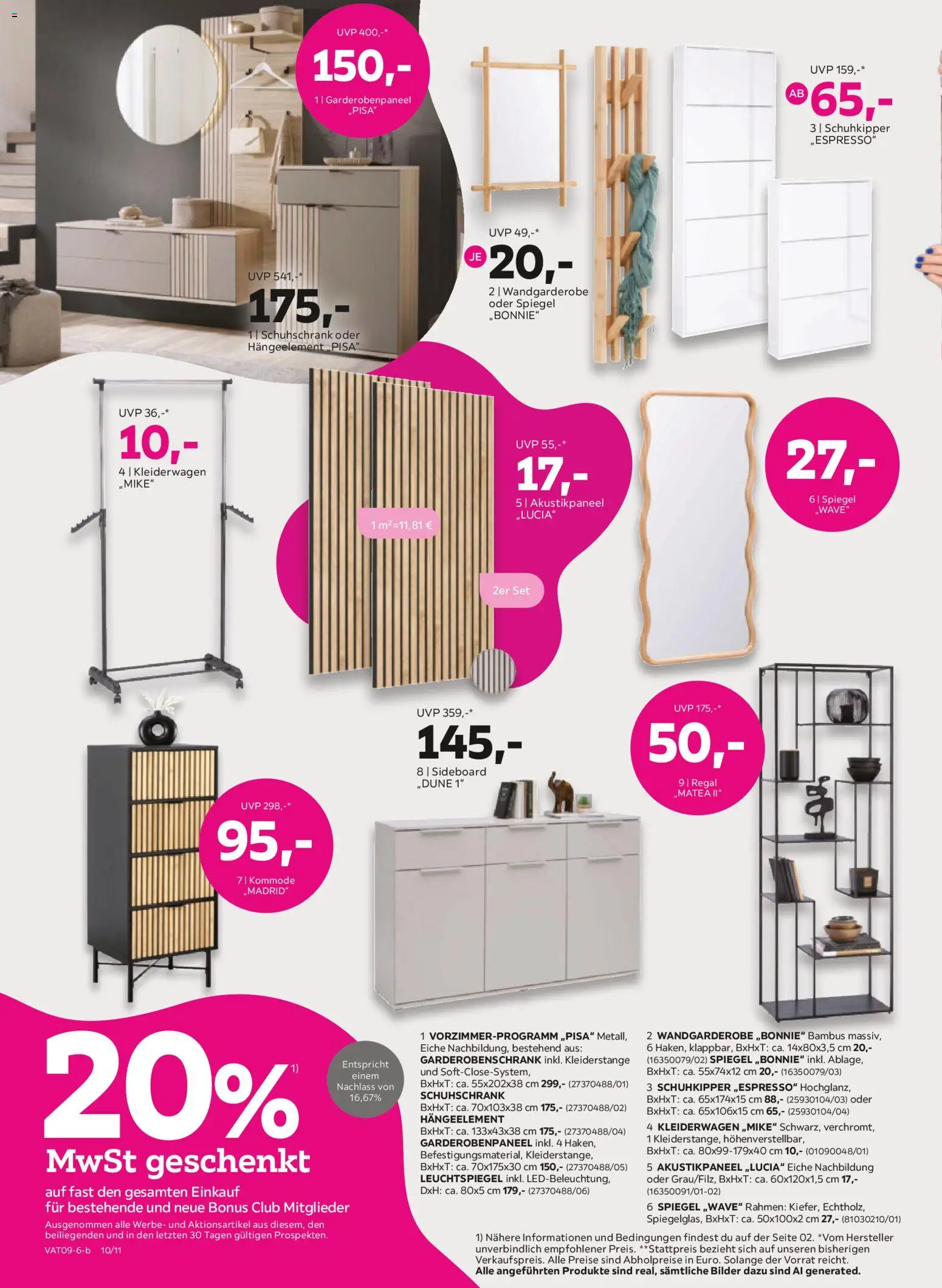 Mömax Prospekt aktuell gültig ab 08.09.2026 | Seite: 10 | Produkte: Kommode, Regal, Spiegel