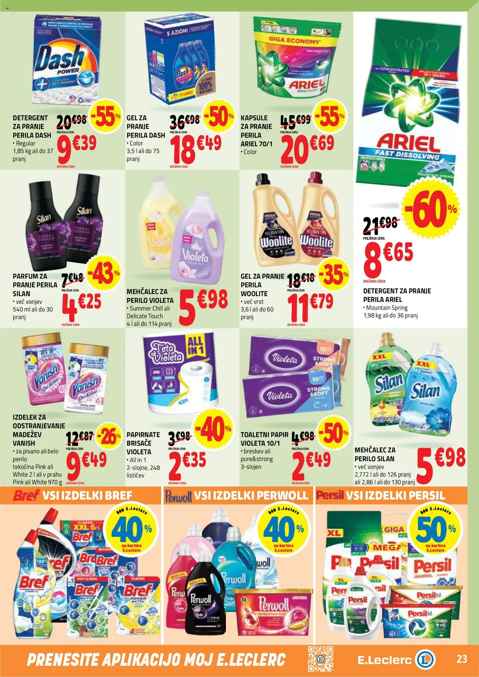 Novi E.leclerc katalog ponudbe – veljaven od 06.05.2026 | Stran: 23