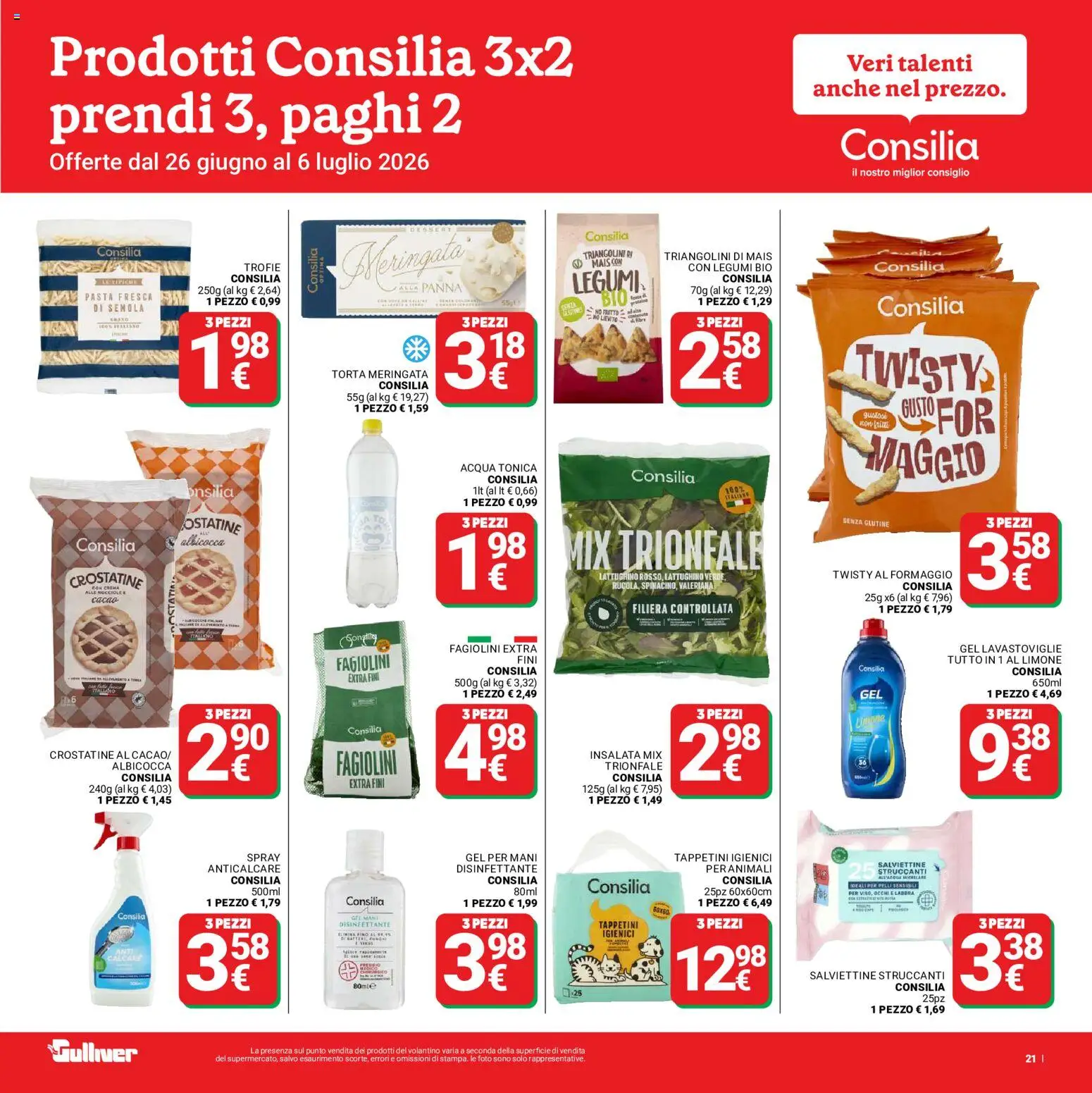 Volantino Gulliver del 26/06/2026 | Pagina: 21