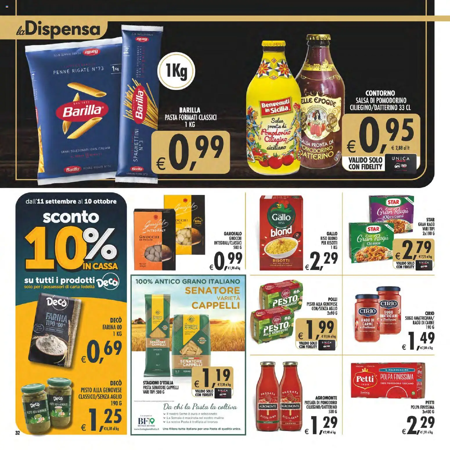 Volantino Decò del 11/09/2026 | Pagina: 32