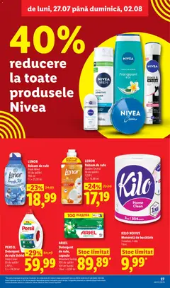 Ofertele Lidl valabile de la 27.07.2026 | Pagină: 27
