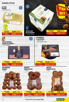 Metro - METRO HR - Pivo & Burger - Pregled kataloga iz trgovine Metro, vrijedi od 01.10.2026 | Stranica: 3 | Proizvodi: Roštilj, Pljeskavice, Pik Vrbovec, Pecivo
