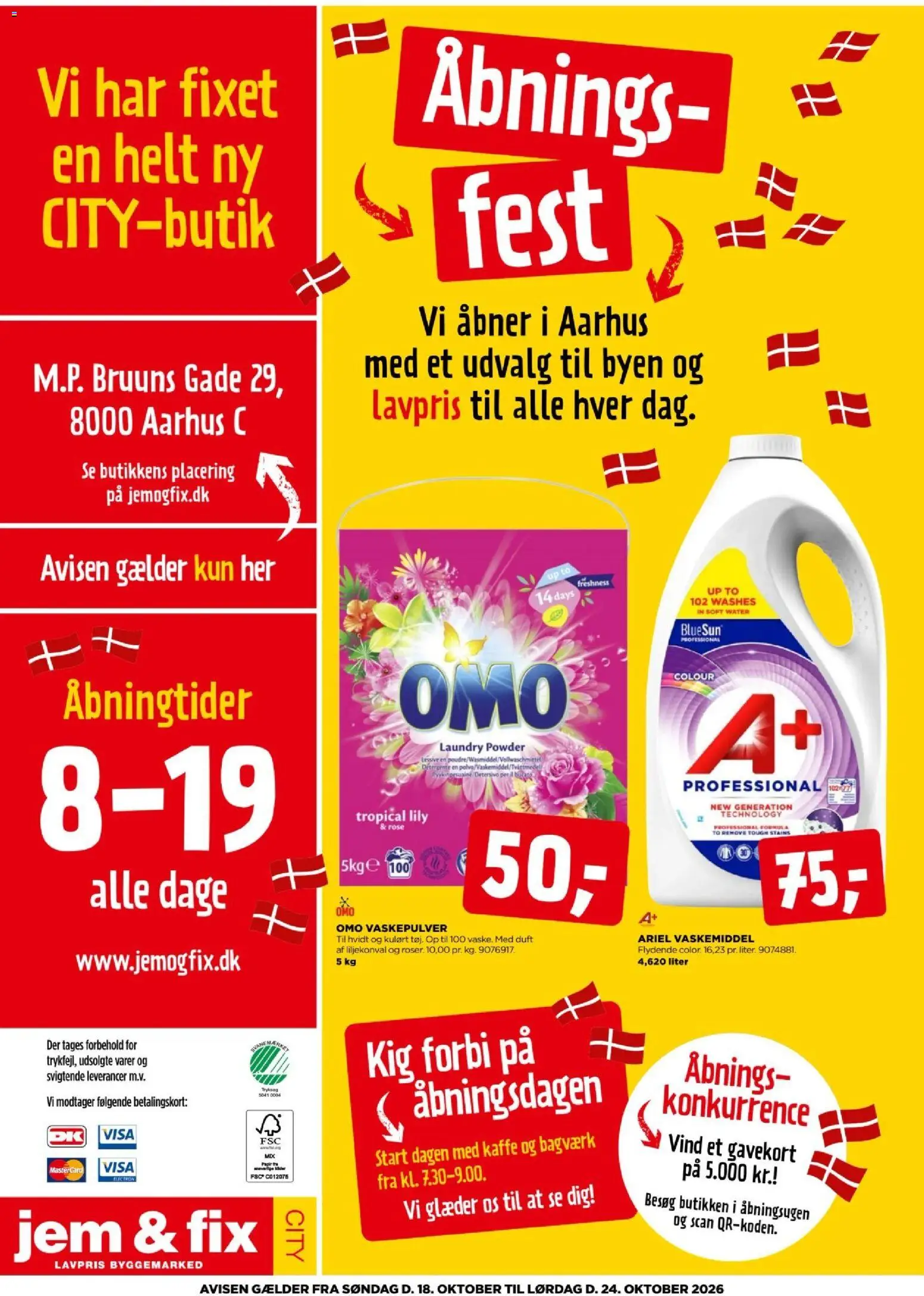 Jem & fix tilbudsavis – gyldig fra 18/10/2026 | Side: 16 | Produkter: Duft, Kaffe, Vaskepulver