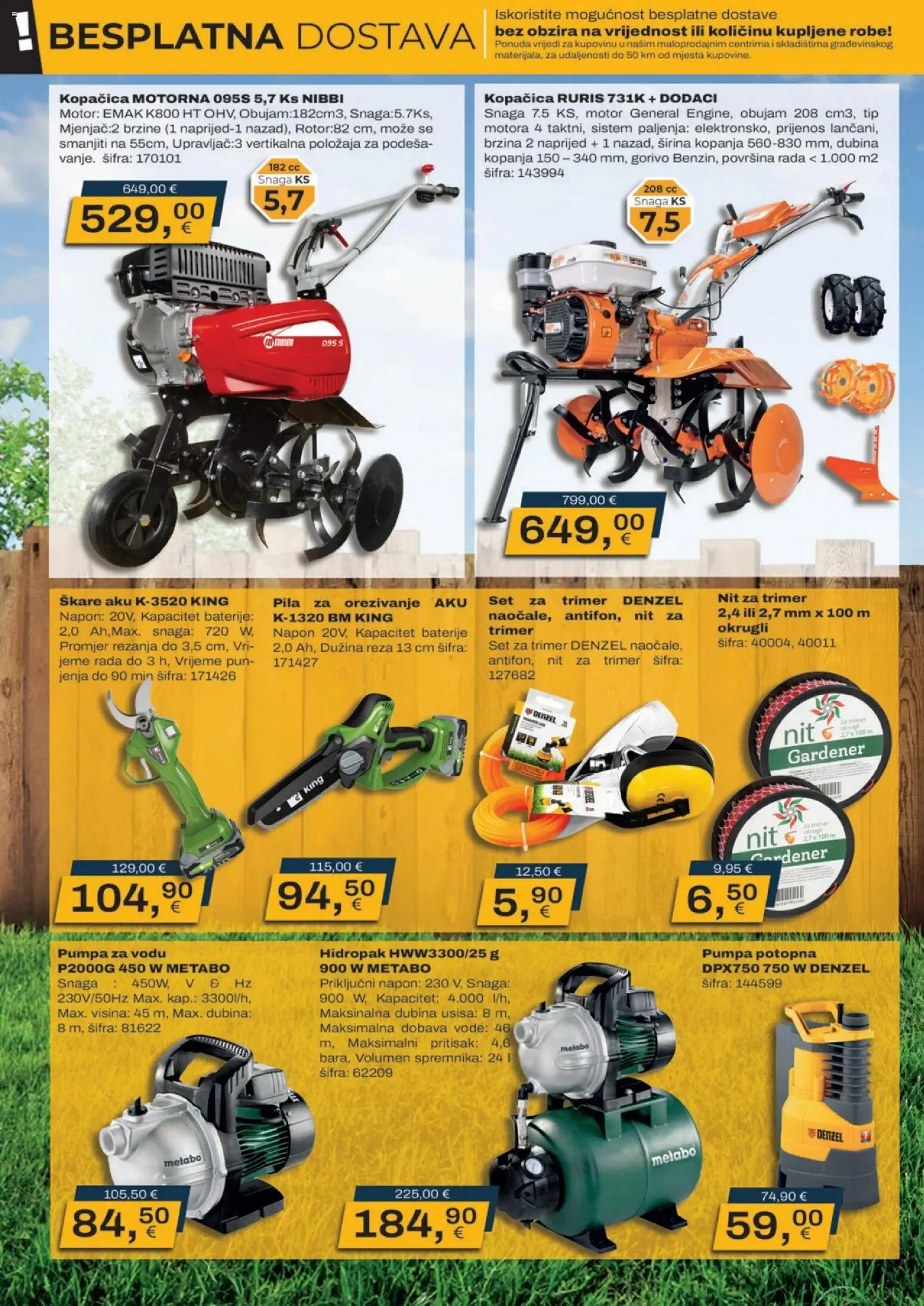 Vinkoprom katalog | vrijedi od 16.03.2026 | Stranica: 14 | Proizvodi: Baterije, Trimer, Škare, Pila