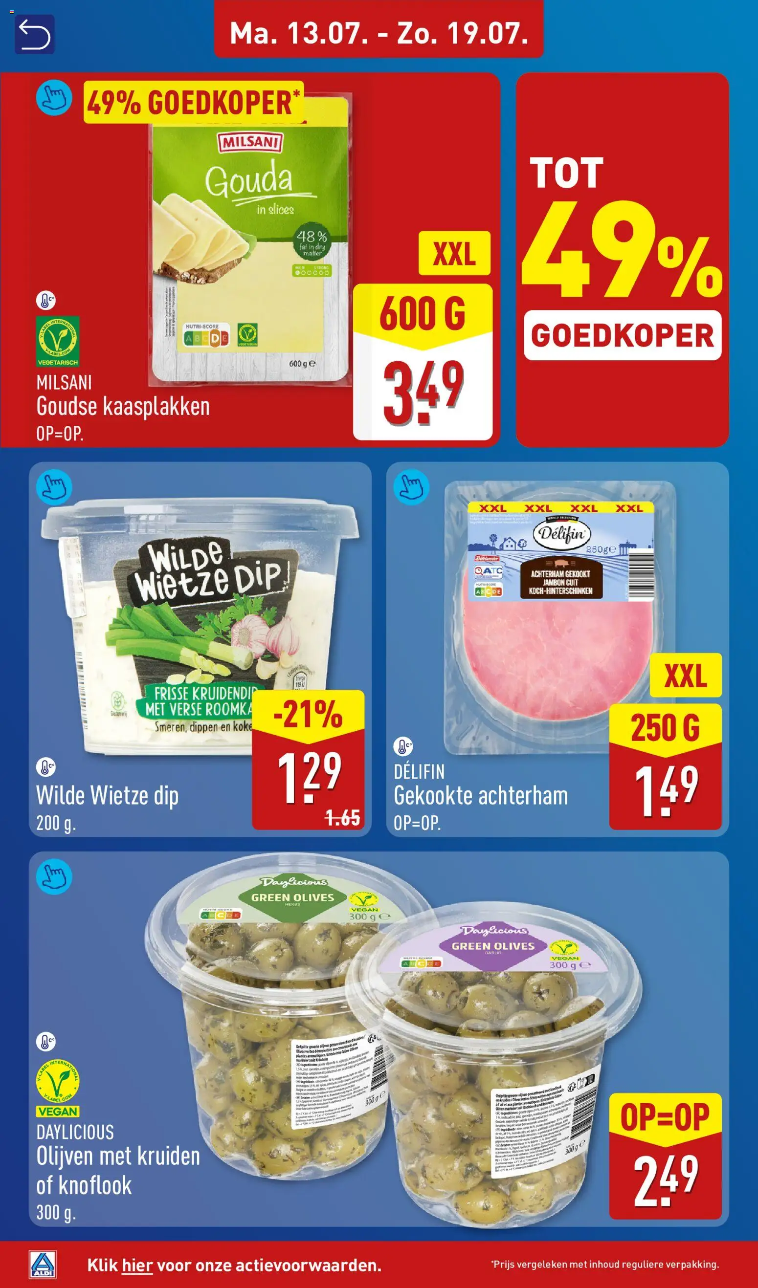 {H1} | Pagina: 10 | Producten: Ham, Dip, Gouda, Knoflook