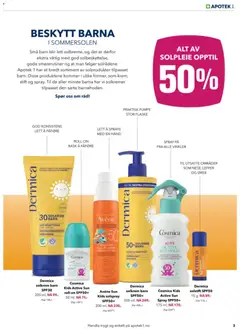 Forhåndsvisning av Dermica solkrem barn SPF30, 200 ml solkrem barn SPF30 gyldig fra 27.05.2026 | Side: 3