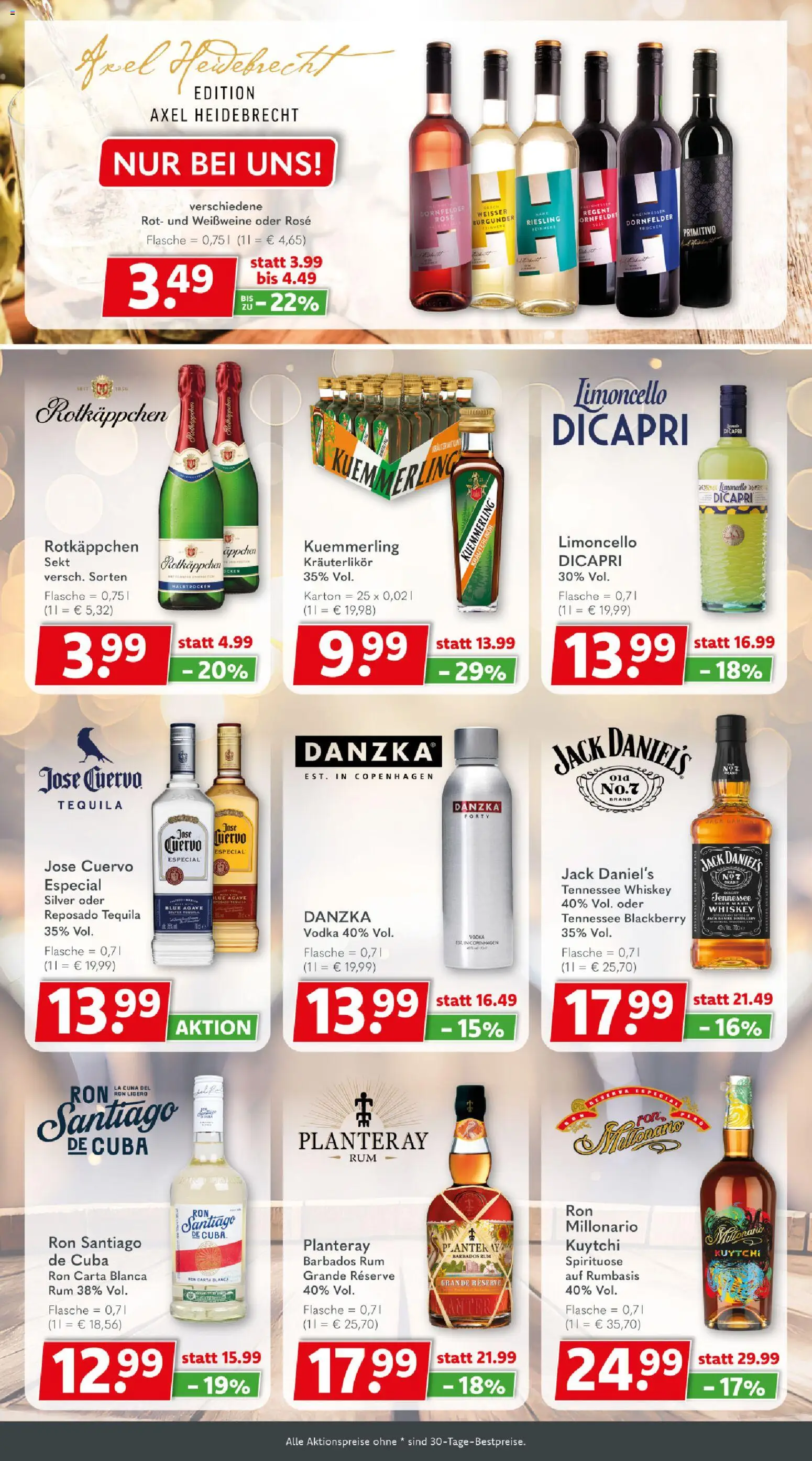 Getränkeland Prospekt – gültig ab 09.11.2026 | Seite: 7 | Produkte: Sekt, Kuemmerling, Vodka, Whiskey