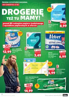 Náhled letáku Kaufland Polsko leták od 21.05.2026 | Strana: 66 | Produkty: Velvet, Drogerie