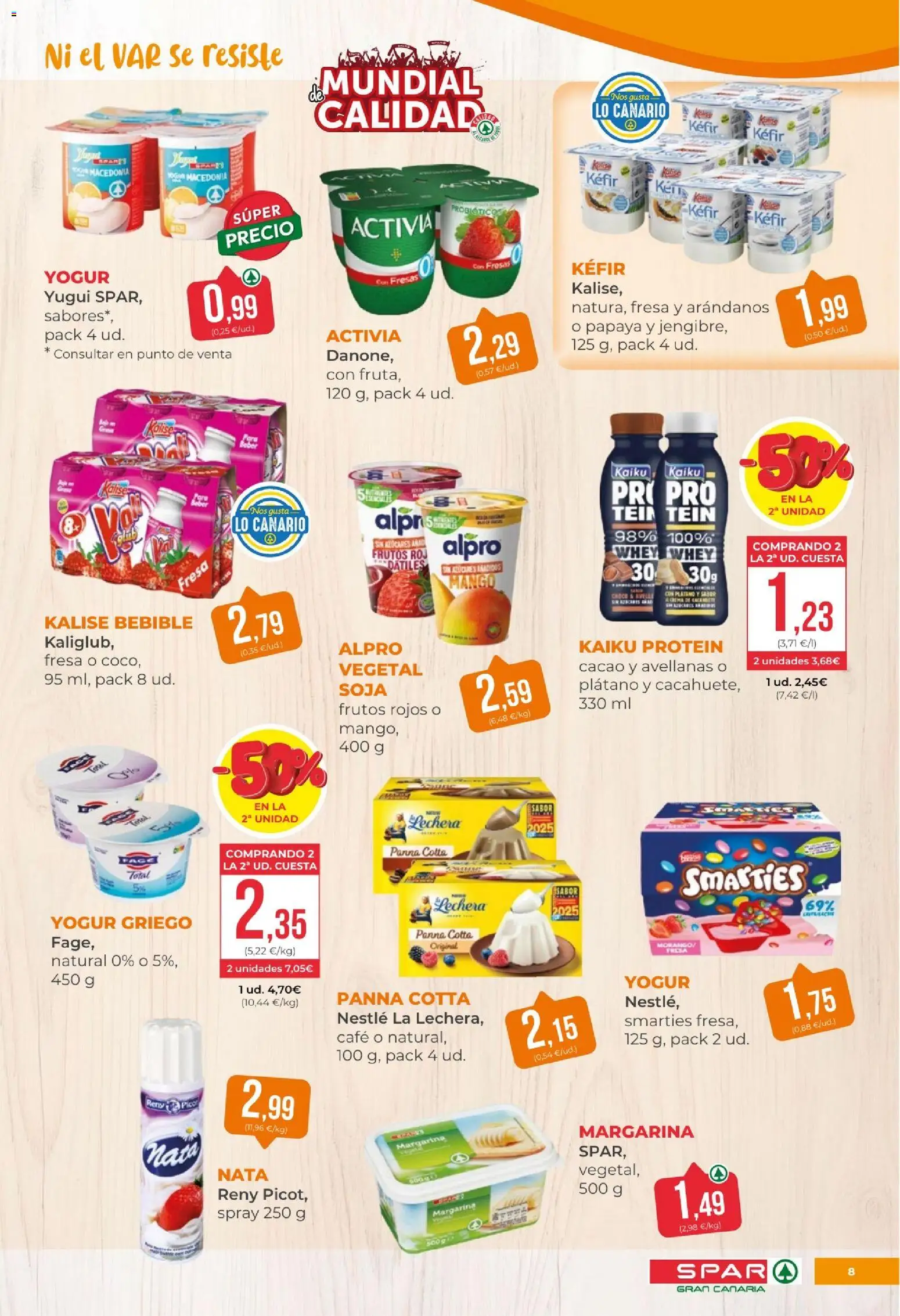 Spar folleto │ válido desde el 12.06.2026 | Página: 8 | Productos: Yogur, Café, Μαγειρική εστία, Ρούτερ