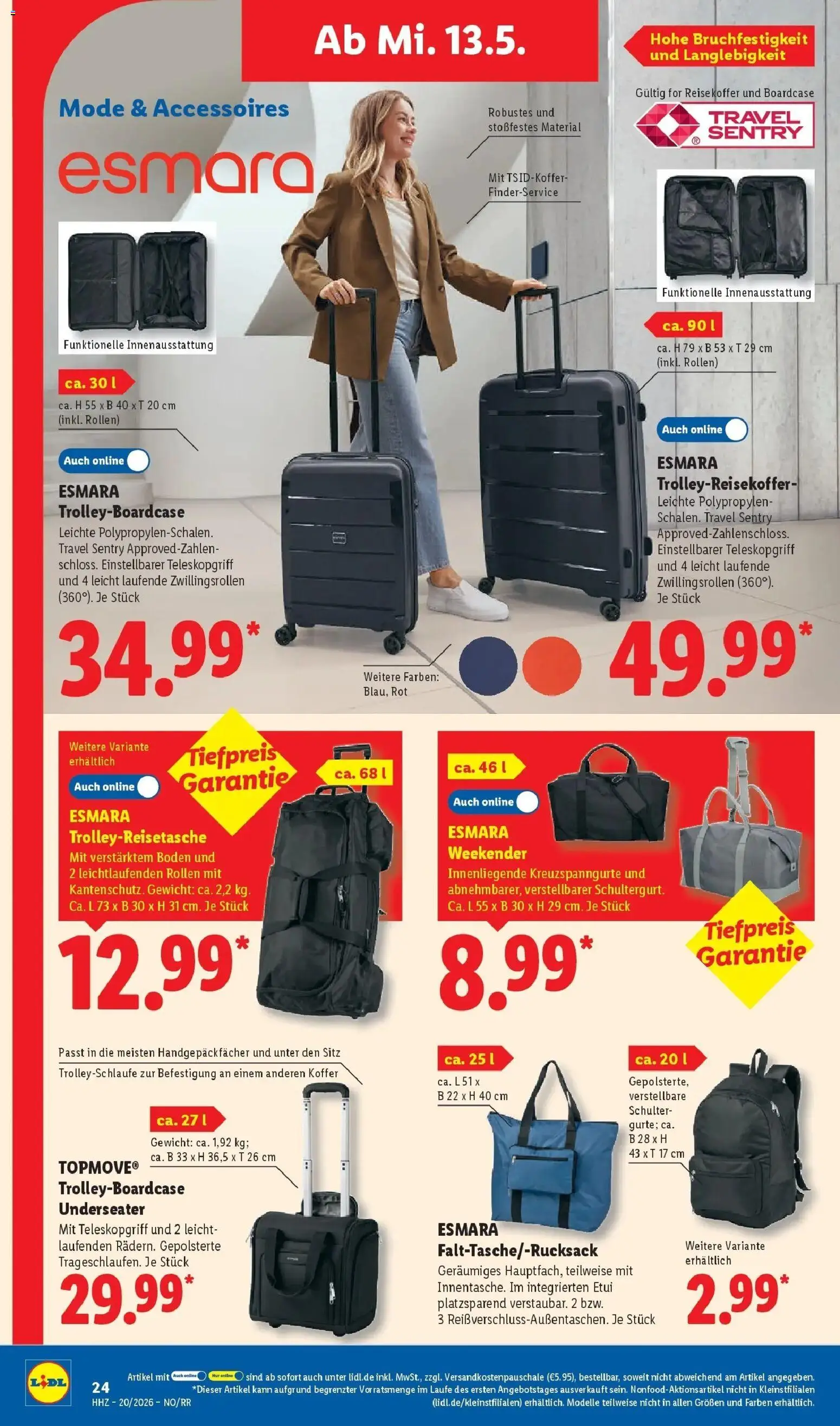 Lidl Prospekt Zülpich – gültig ab 11.05.2026 | Seite: 52 | Produkte: Gewicht, Koffer