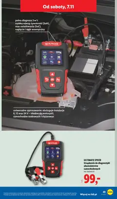 Náhled letáku Lidl Polsko katalog od 02.11.2026 | Strana: 59 | Produkty: Ultimate Speed, Stan